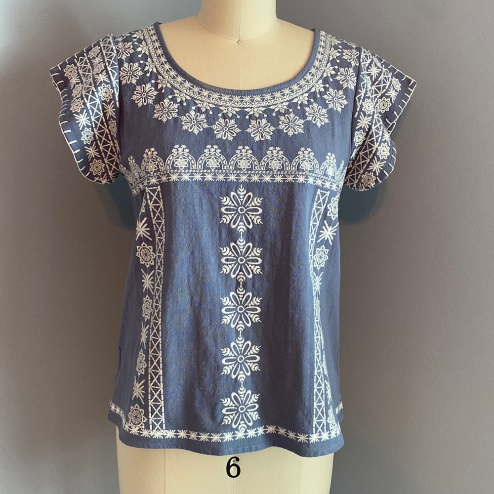 THML embroidered blouse